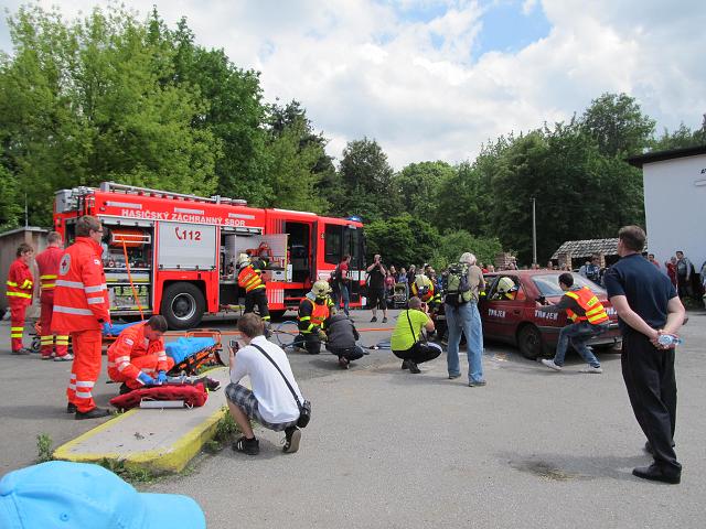 Hrad žije první pomocí - 2.6.2013