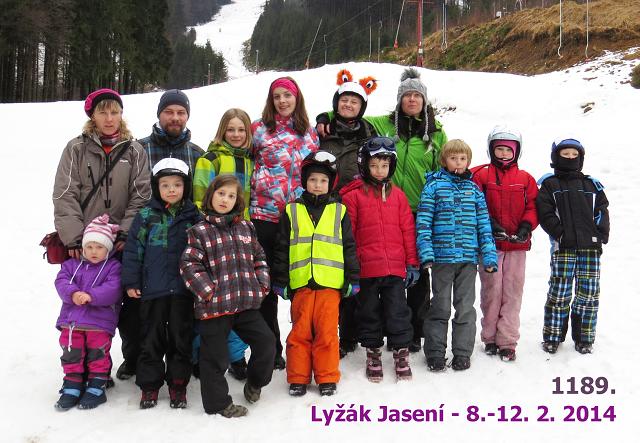 Lyžák Jasení - 8.-12.2.2014