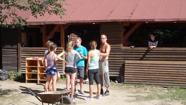 Bourání tábora - 27.-28.8.2016